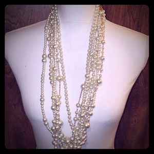 Kenneth lane pearls necklace statement